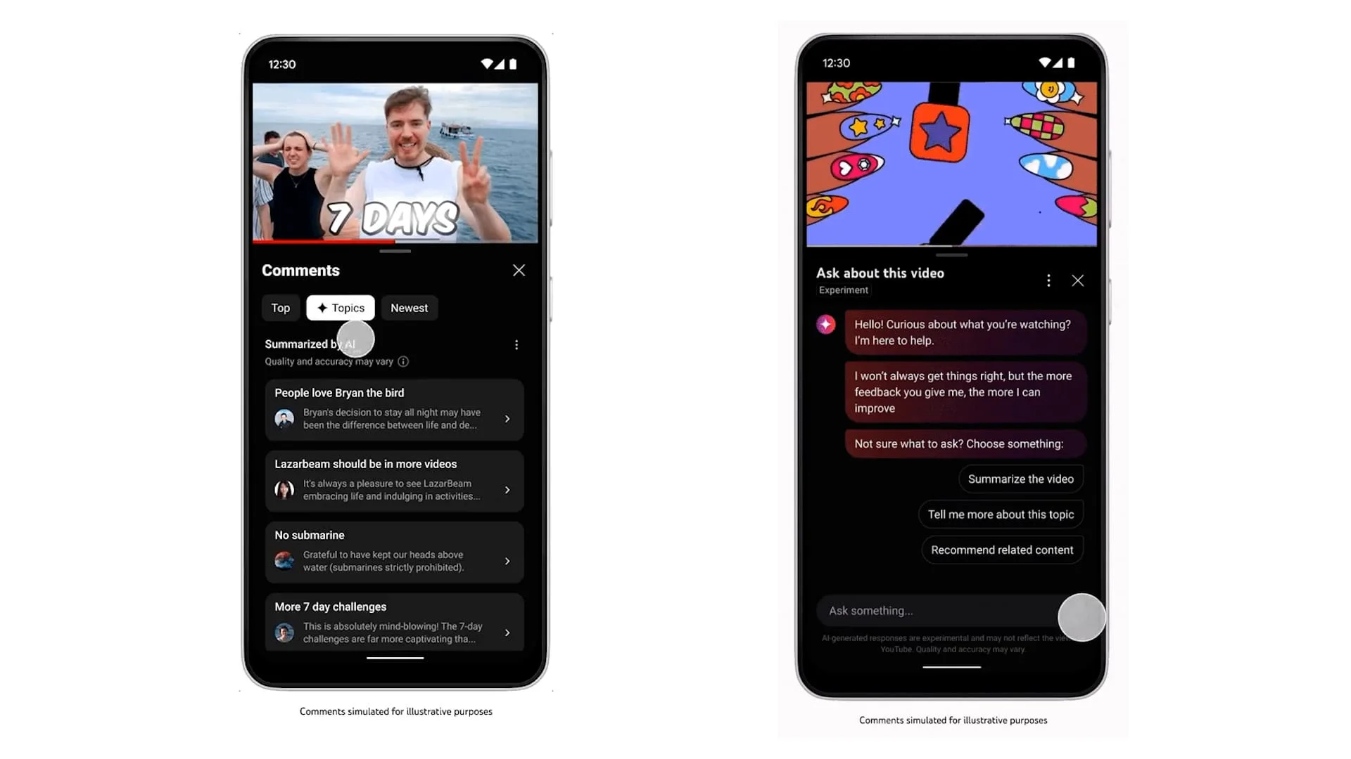 YouTube добавляет искусственный интеллект