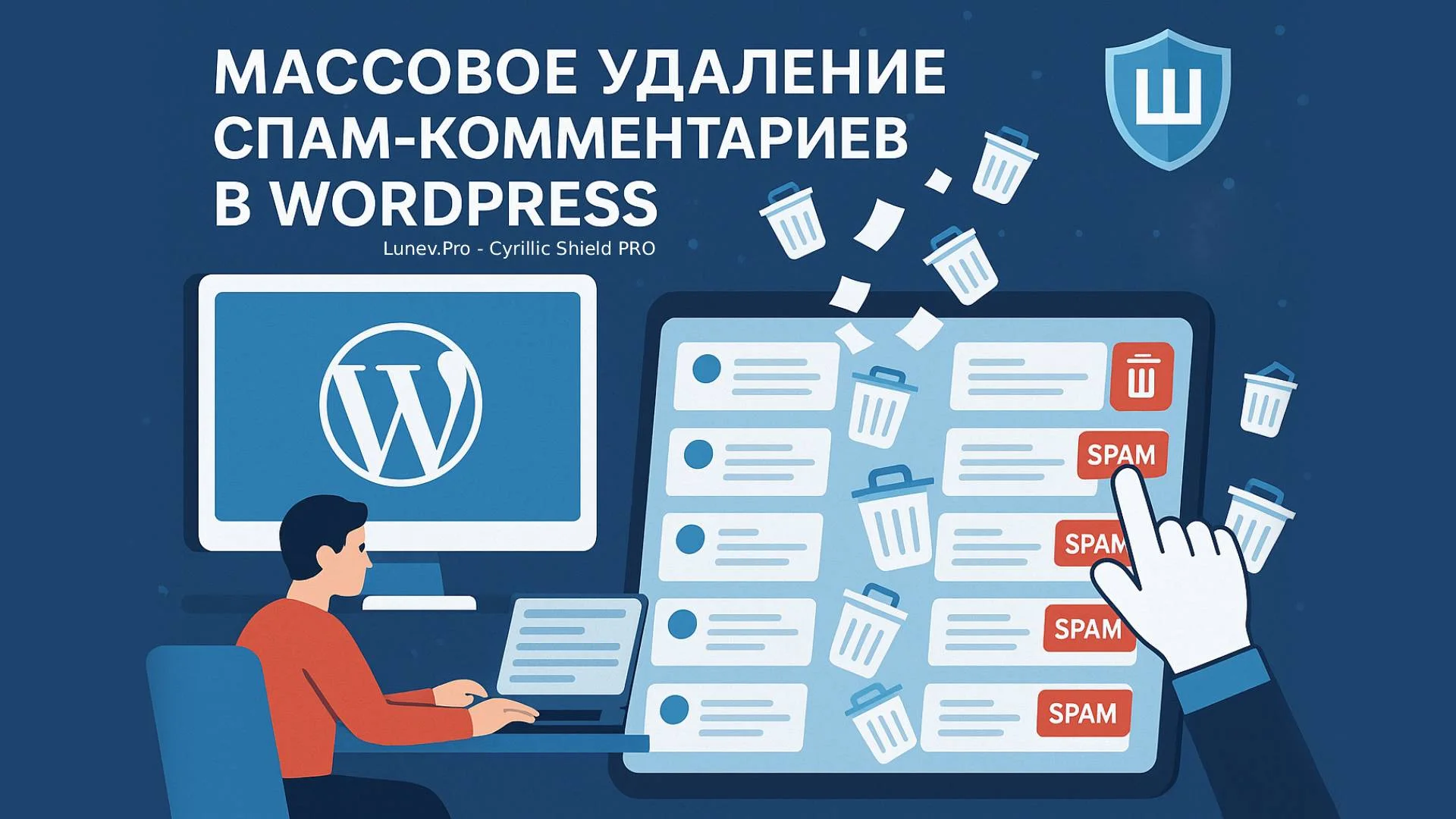 Массовое Удаление Спам-Комментариев в WordPress: для Тысяч
