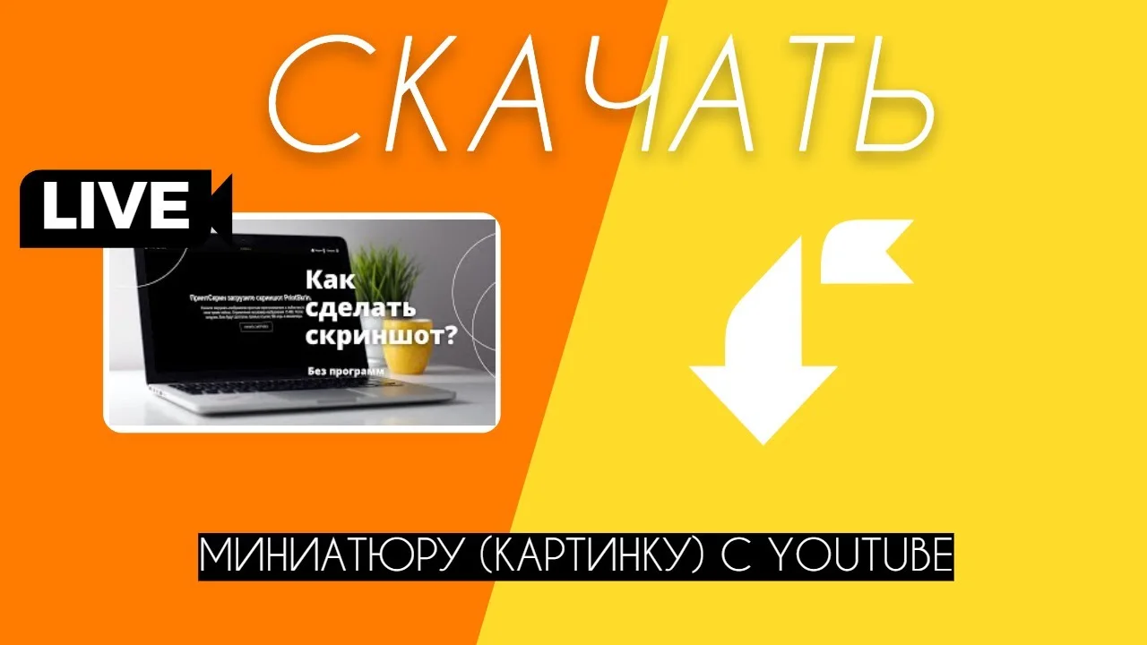 Как скачать картинку с Youtube